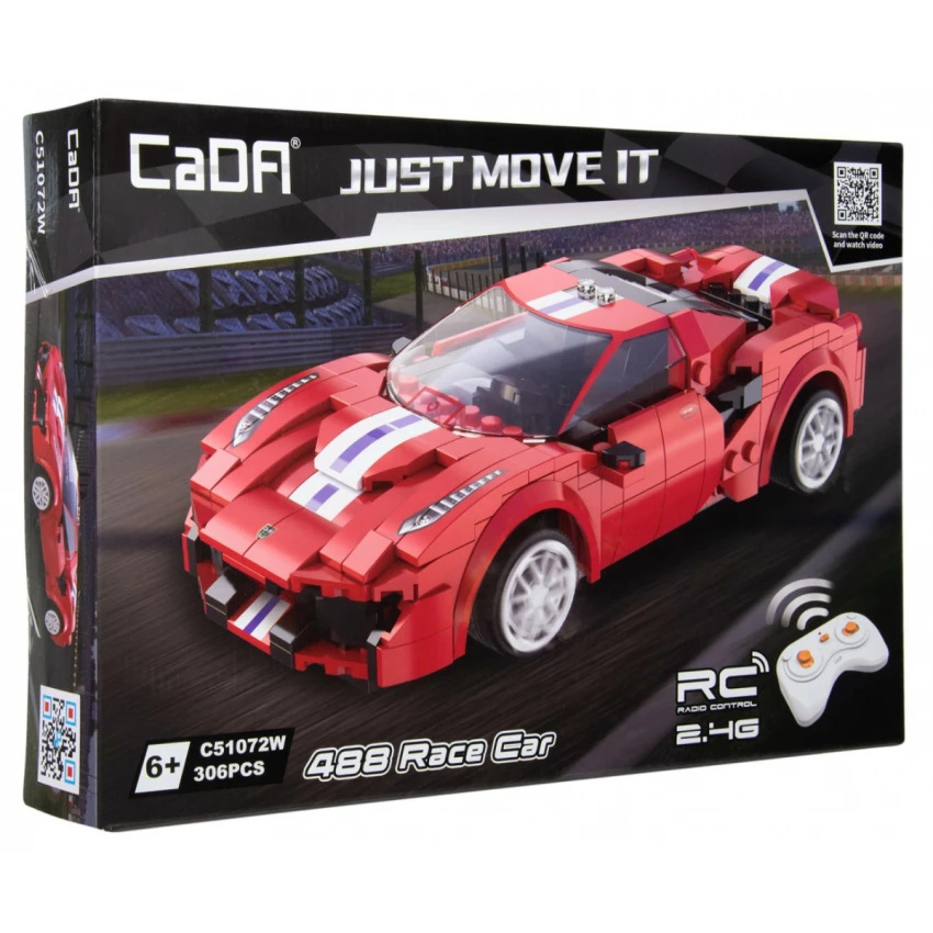 CaDa TECHNIC – EE RC Technická stavebnica Pretekárske Auto RACE 306ks