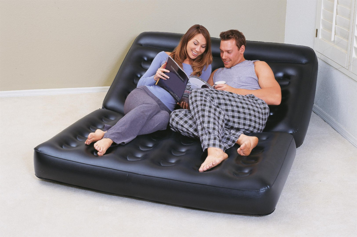 Bestway 75054 Rozkladacia nafukovacia pohovka Air Couch MULTI MAX 5v1 188 x 152 x 64 cm