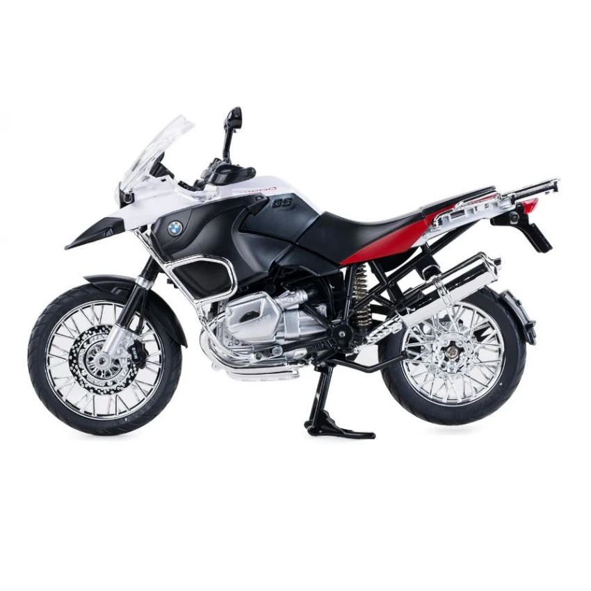 RASTAR Kovový Model Motorky BMW R1200GS 1:9, biela