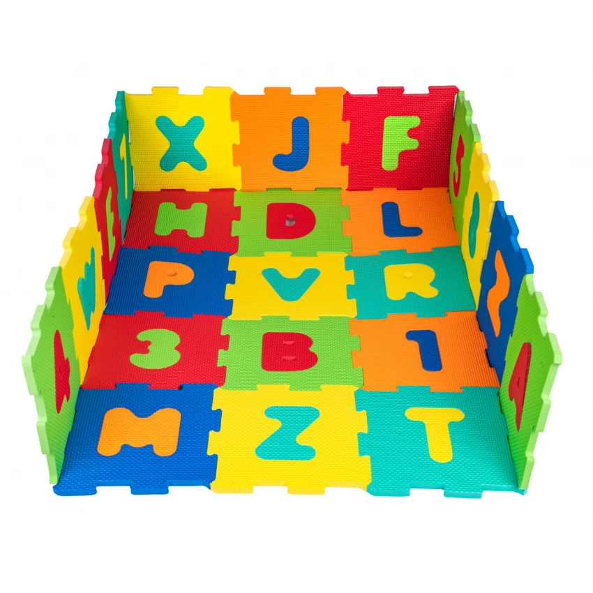 JOKO Detské Penové Puzzle Abeceda a Čísla 36ks