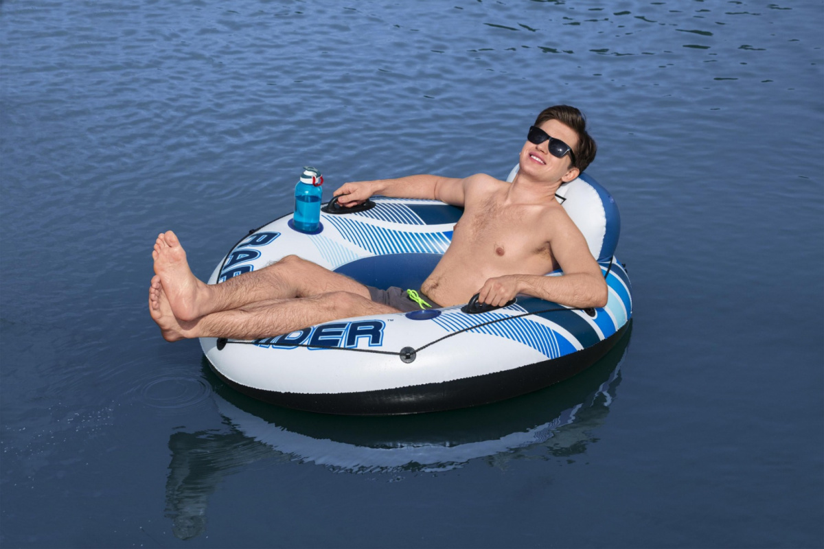 Bestway 43116 Nafukovacie koleso Lehátko Seat Rapid Rider 135cm
