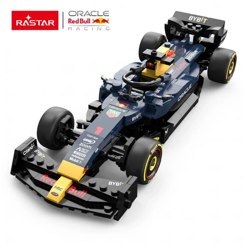 Rastar Stavebnica Formula Red Bull F1 RB19 333ks 1:24, modrá