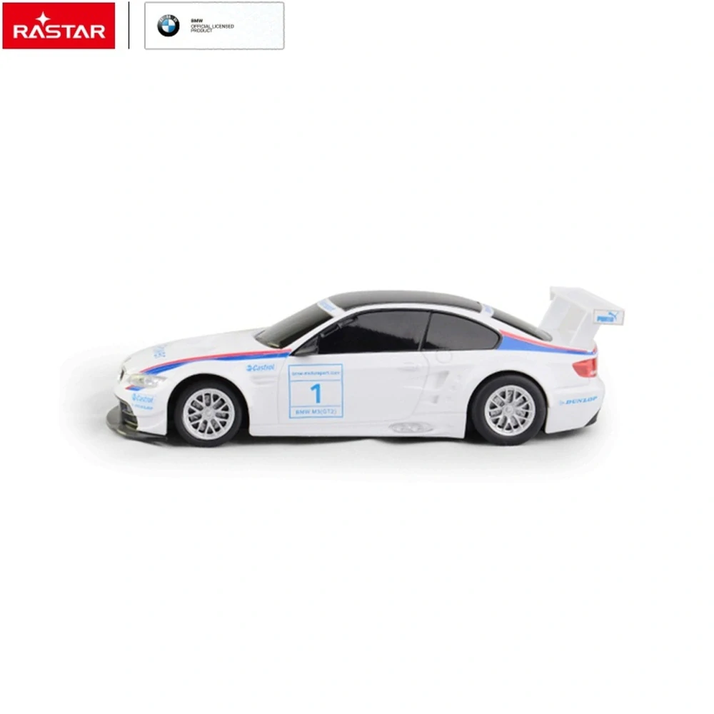 Rastar RC Auto BMW M3 na diaľkové ovládanie, biele