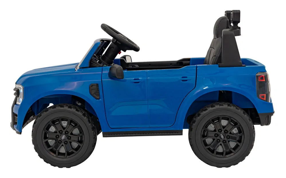JOKO Elektrické Autíčko Ford Ranger LIFT, penové kolesá, kožené sedadlo, modré