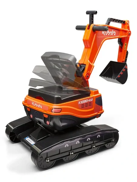 Falk, Bager Kubota s otváracím sedadlom a prilbou, KX080-4α2