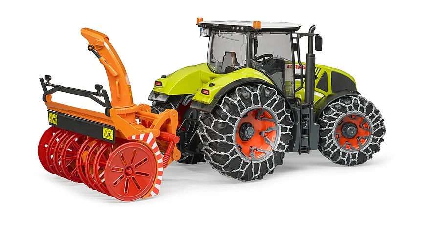 Bruder, Traktor Claas Axion 950 Snehová fréza, 1:16