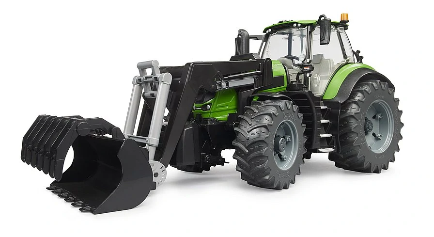 Bruder, Traktor Deutz-Fahr 8280 TTV s čelným nakladačom, 1:16