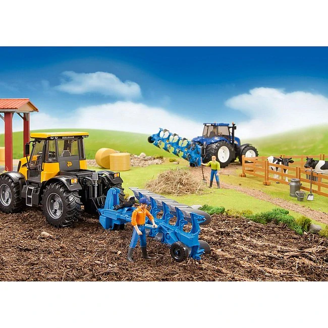 Bruder, 5-radlicový otočný pluh Lemken, 1:16