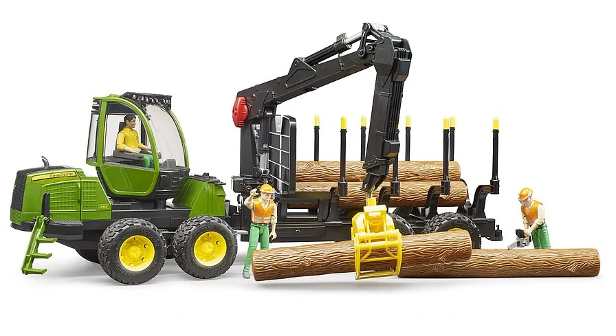 Bruder, JD Forwarder lesný stroj, 1:16