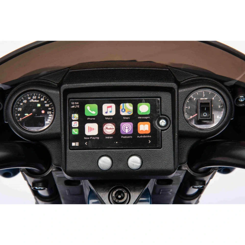 JOKO Elektrická motorka Chopper INDIAN, modrá