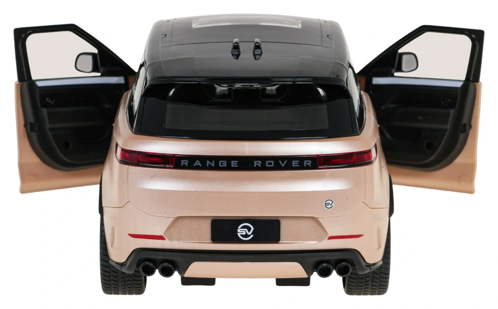 Rastar RC Auto Range Rover Sport SV Gold 1:14 s LED svetlom na diaľkové ovládanie, zlaté