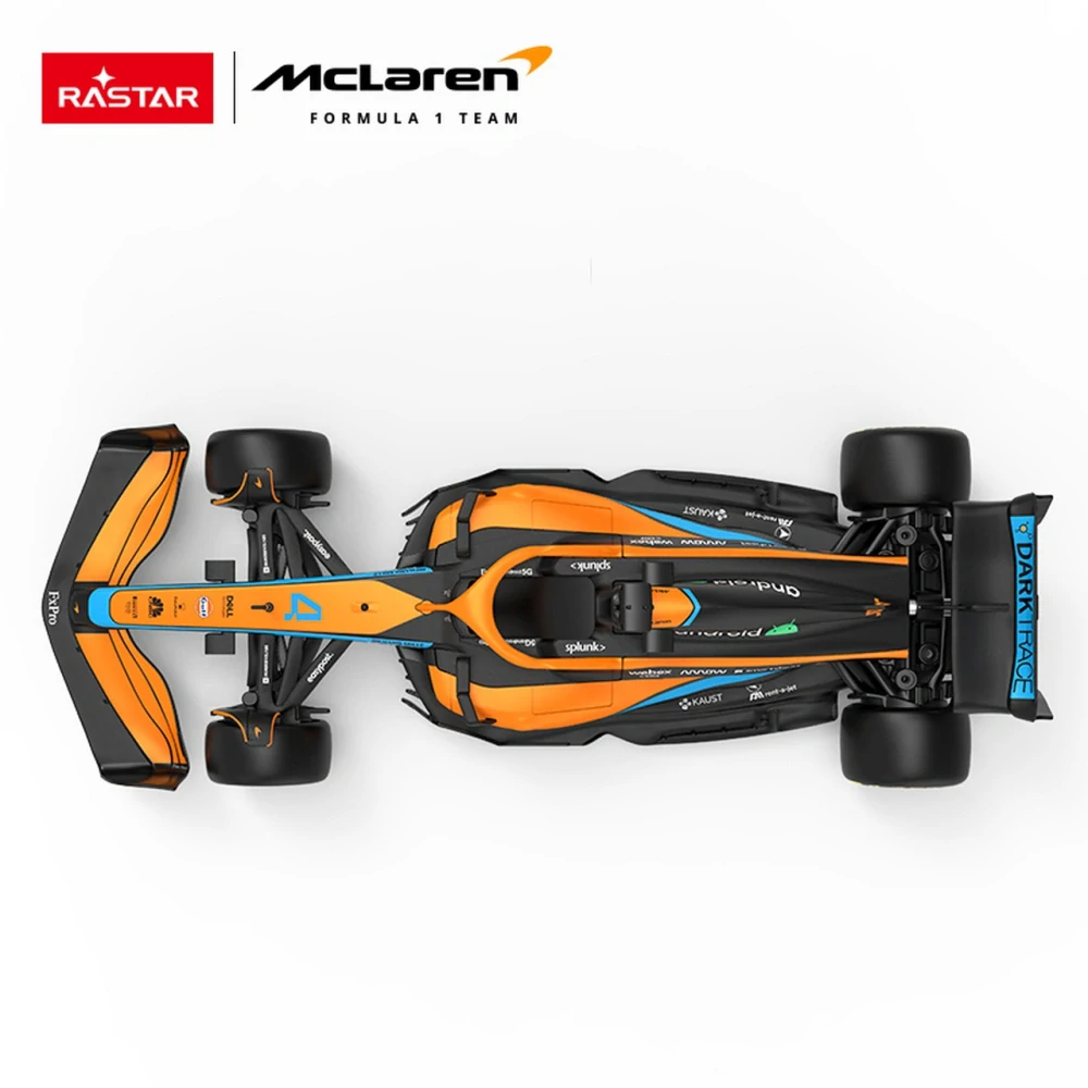 Rastar RC Formula McLaren F1 MCL36 1:18 na diaľkové ovládanie, oranžová