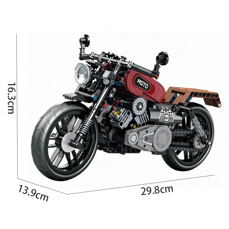 JOKO Technická Stavebnica Motorka 469ks