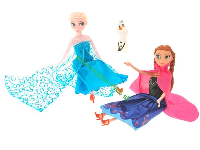 JOKO Frozen spievajúce bábiky a snehuliak 3v1