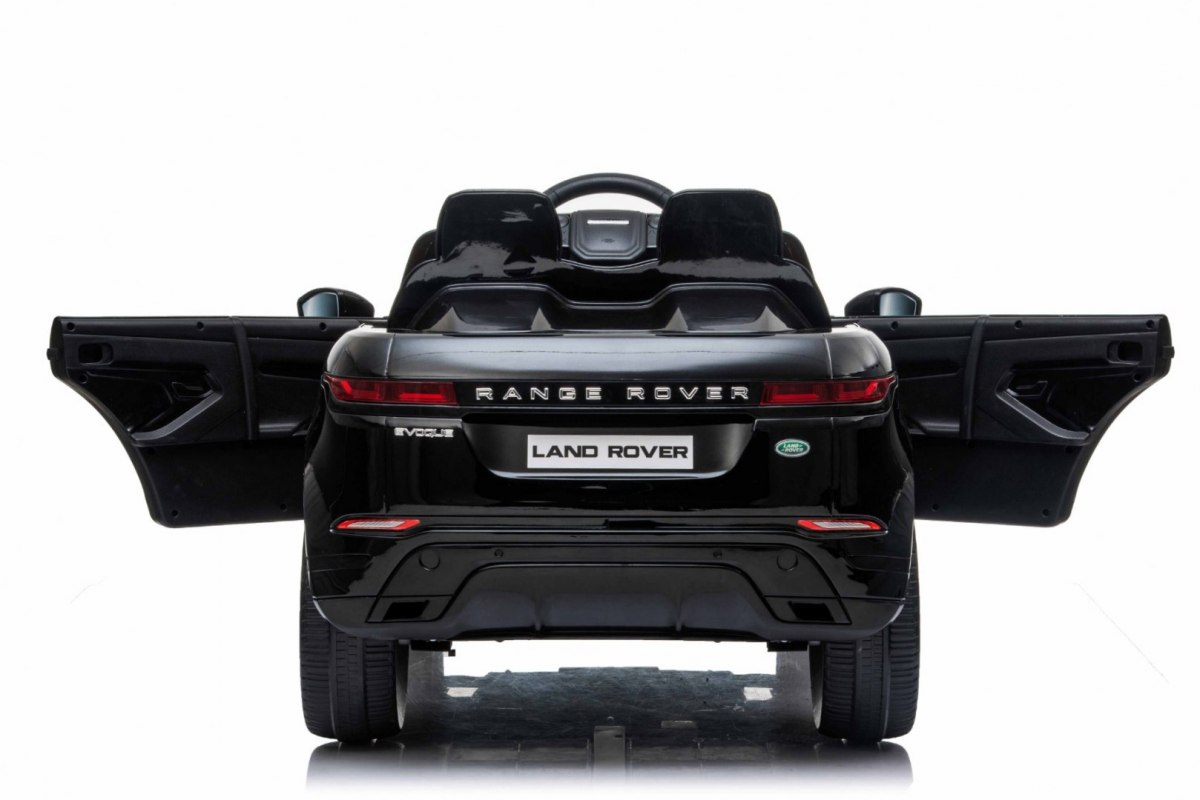 JOKO Elektrické autíčko Range Rover Evoque, penové kolesá, odpružené, USB, MP3, čierne