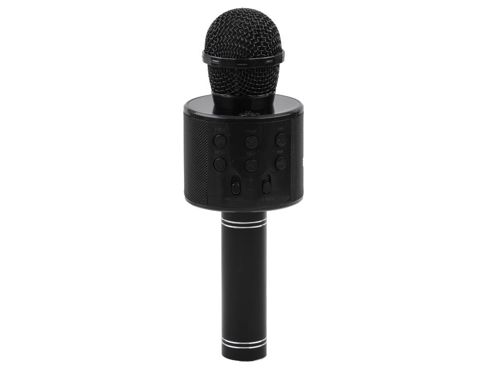 JOKO Mikrofón Karaoke, Bluetooth + nabíjačka, čierny