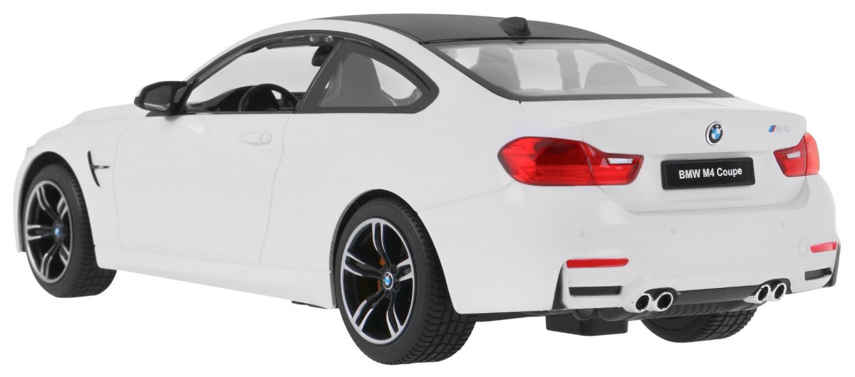 RASTAR RC Autíčko BMW M4 Coupe 1:14 + LED svetlo, biele