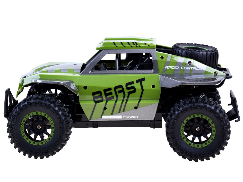 JOKO RC Autíčko Jeep Racing Beast 30cm na diaľkové ovládanie, zelené