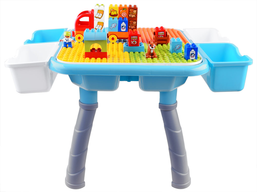 JOKO Stolík na LEGO so stoličkou 3v1