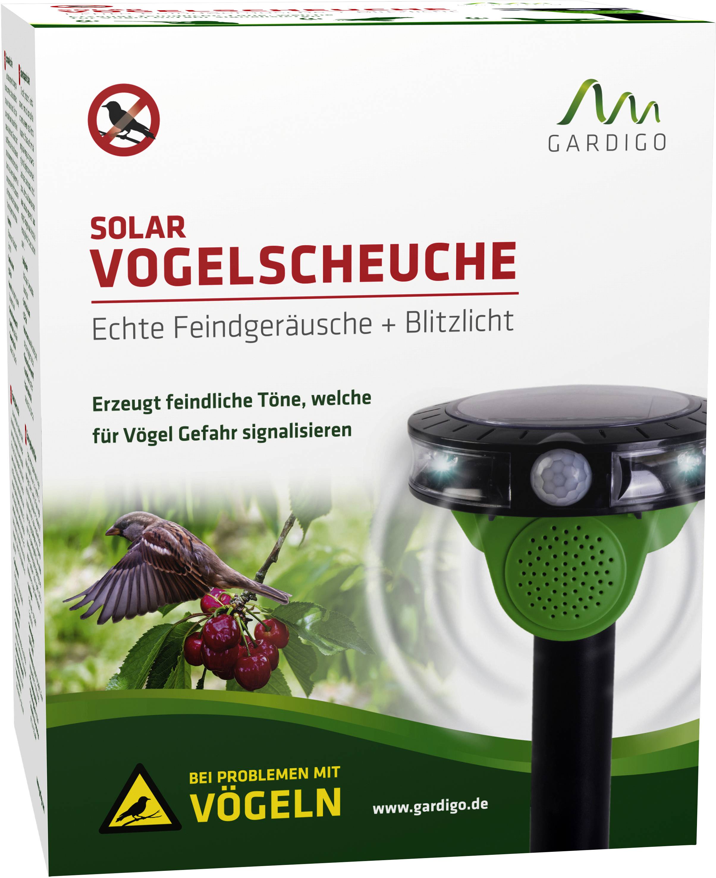 Gardigo Solárny Odpudzovač vtákov Solar Bird Deterrent 60091