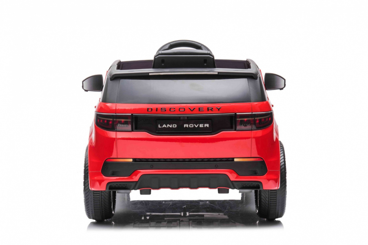 JOKO Elektrické autíčko Land Rover Discovery Sport, penové kolesá, kožené sedadlo, čierne 