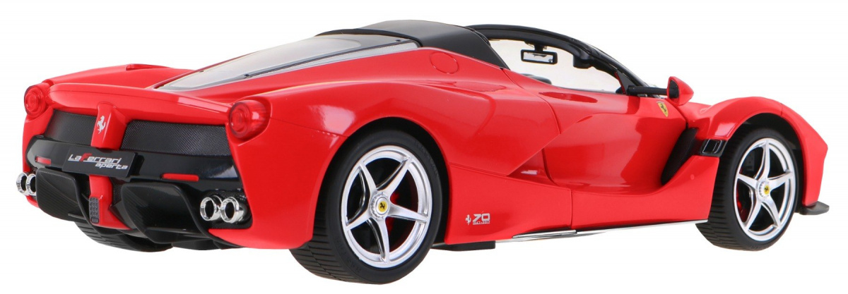 Rastar RC Auto Ferarri LaFerrari Aperta red 1:14 na diaľkové ovládanie + LED svetlá, červené