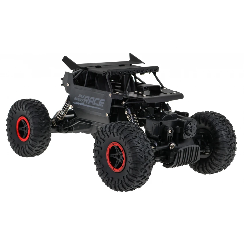 JOKO RC Autíčko Jeep MONSTER RACE 4x4 1:18, na diaľkové ovládanie, čierne
