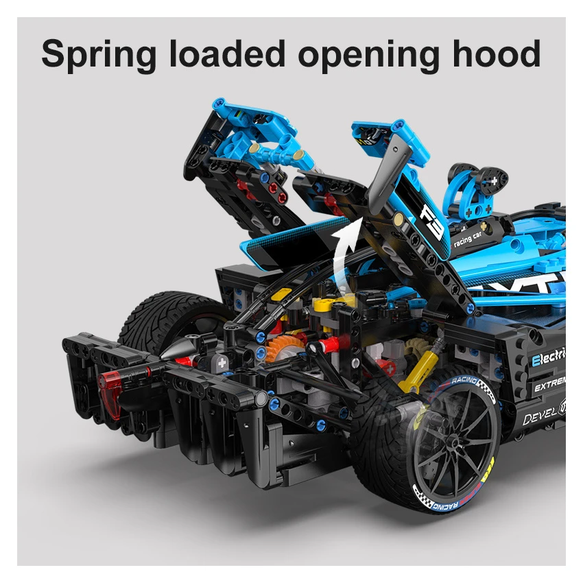 CaDa TECHNIC – EE Technická stavebnica Formula 1667ks