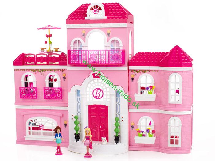 Barbie Stavebnica Mega Zámok301ks
