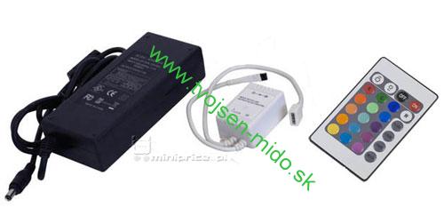 Led pásik 5m + diaľkové ovládanie