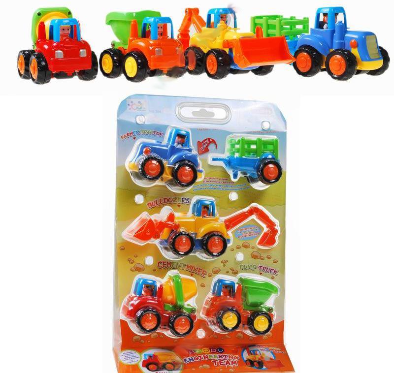 Hola Toys Sada malých autíčok  4 ks