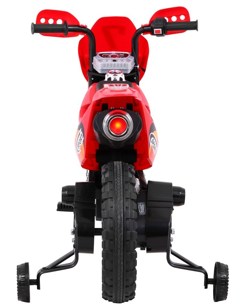 JOKO Elektrická motorka Crosska, červená
