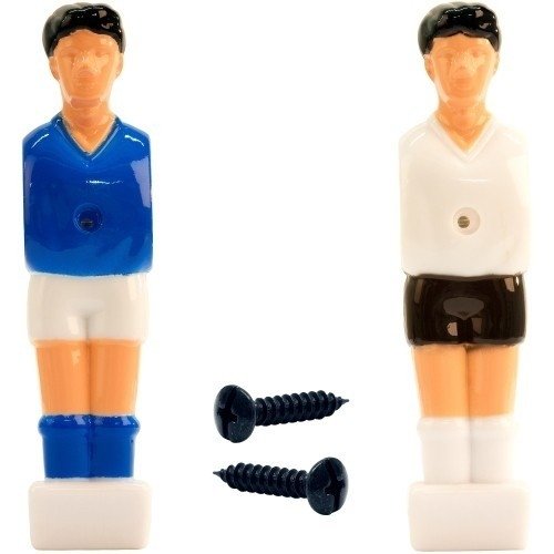 MKSTOR SADA 22 FIGÚROK NA STOLNÝ FUTBAL BIELA, MODRÁ 