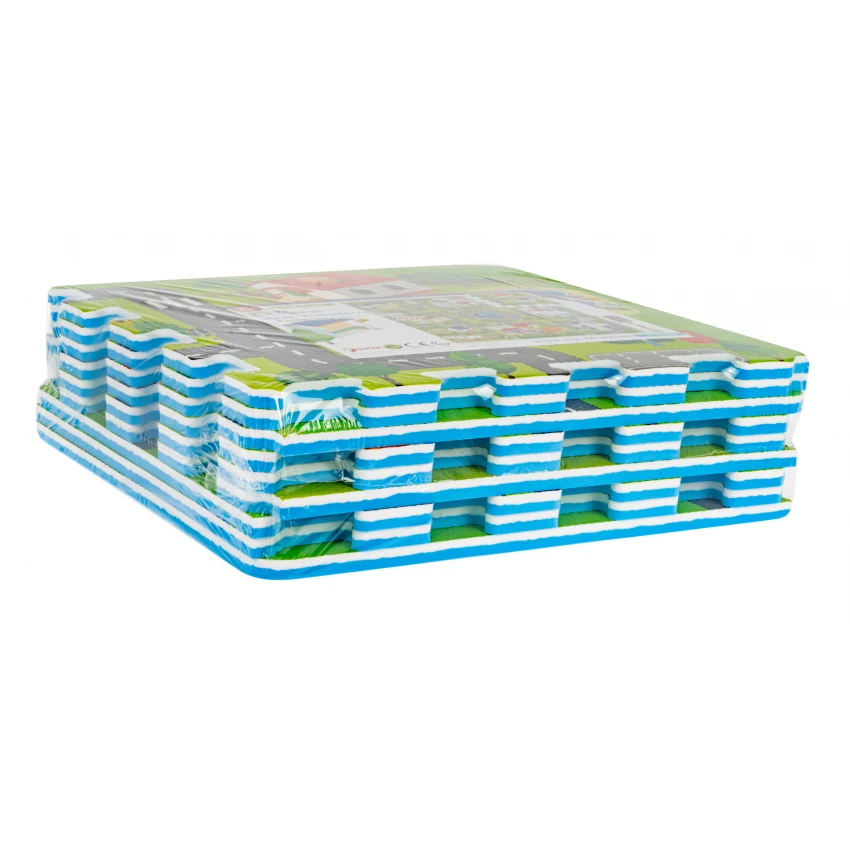 JOKO Detské Penové Puzzle Mesto 9ks