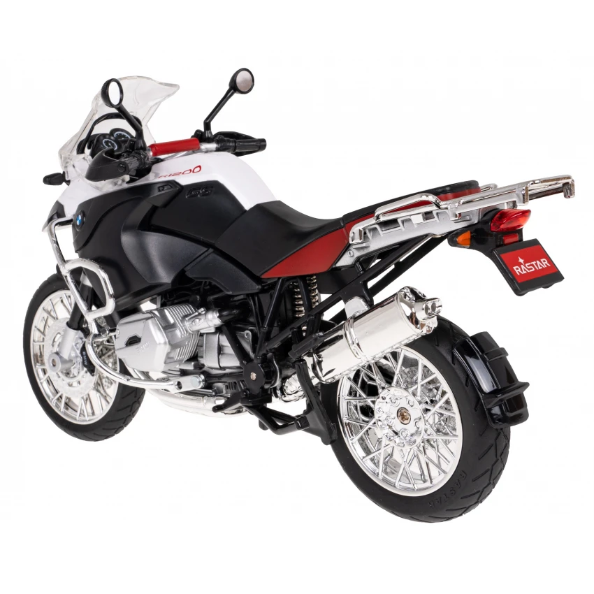 RASTAR Kovový Model Motorky BMW R1200GS 1:9, červená