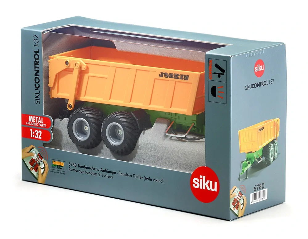 Siku Control RC Príves tandemový Joskin + batéria, 1:32