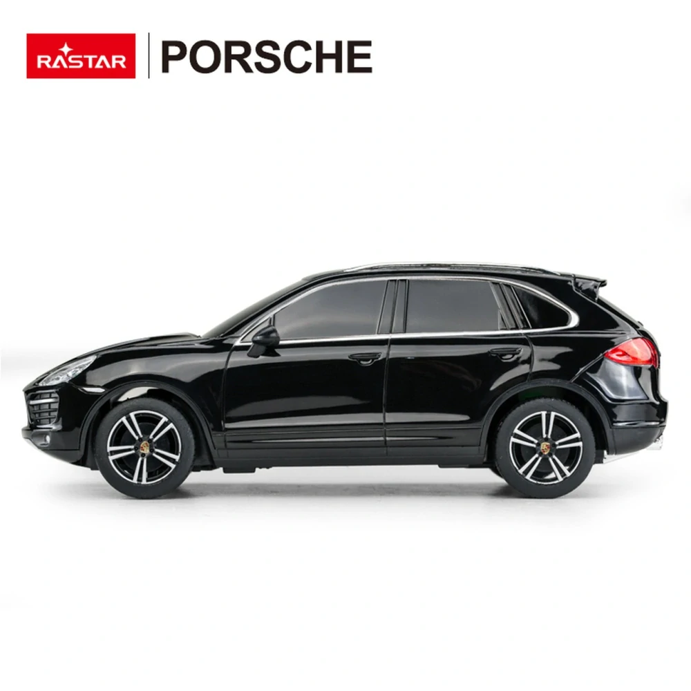 Rastar RC Auto Porsche Cayenne Turbo na diaľkové ovládanie, čierne