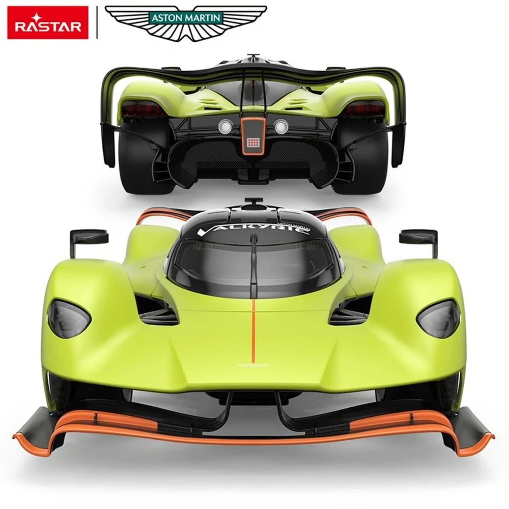 Rastar RC Auto Aston Martin Valkyrie AMR Pro na diaľkové ovládanie + LED svetlá, zelené