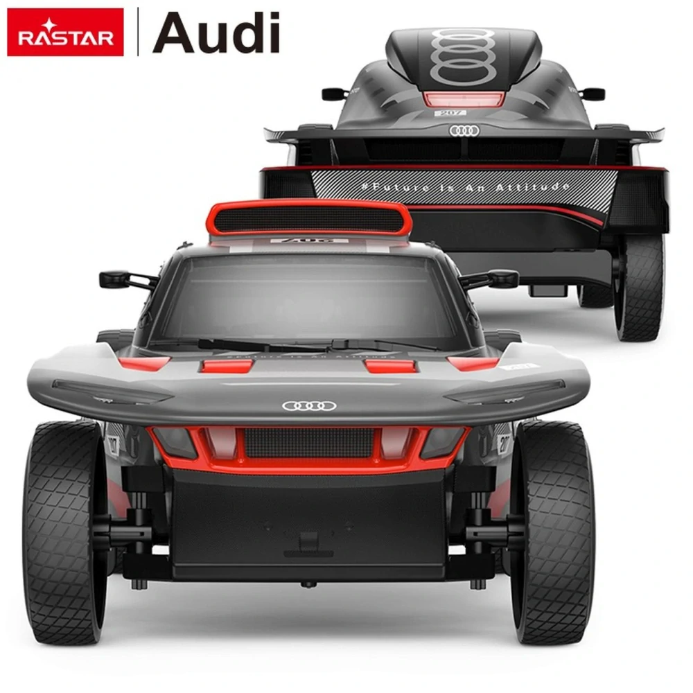 Rastar RC Auto AUDI RS Q E-tron na diaľkové ovládanie 1:14 + LED svetlá, čierne