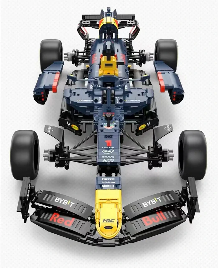 RASTAR RC Stavebnica Formula Red Bull F1 RB19 na diaľkové ovládanie 2464ks, modrá