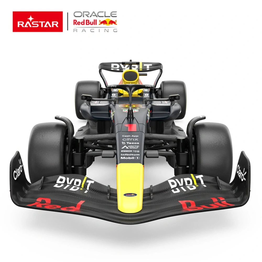 Rastar RC Formula Oracle Red Bull Racing RB18 na diaľkové ovládanie 1:18, čierna
