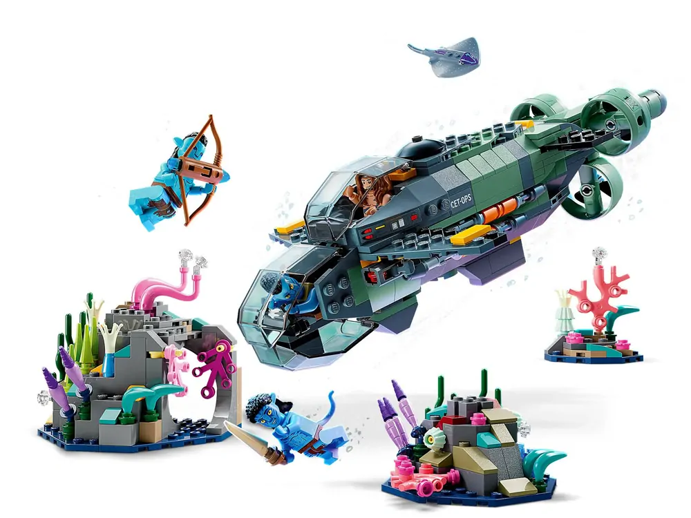 LEGO Stavebnica Avatar 75577 Ponorka MAKO 553ks