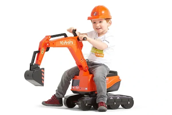 Falk, Bager Kubota s otváracím sedadlom a prilbou, KX080-4α2