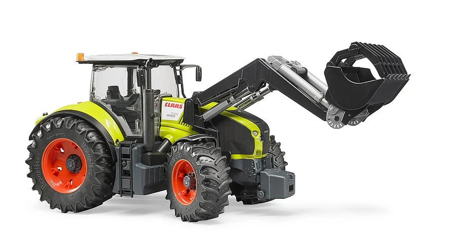 Bruder, Traktor Claas Axion 950 s čelným nakladačom, 1:16