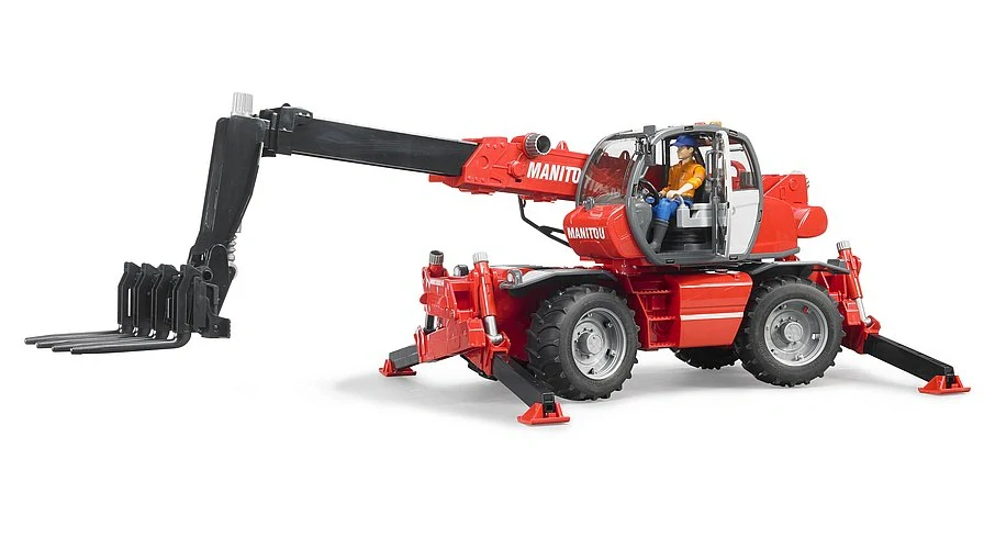 Bruder, Teleskopický nakladač Manitou MRT 2150, 1:16