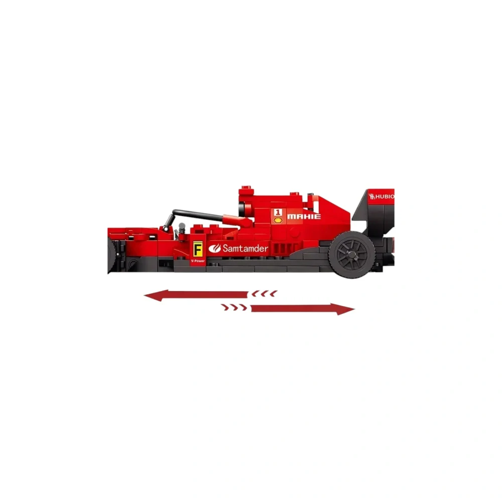 JOKO Technická Stavebnica Formula F1 266ks, červená