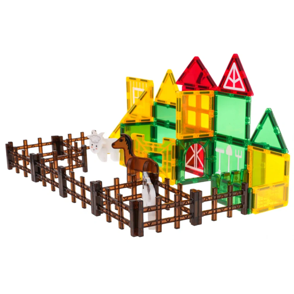 JOKO Magnetické kocky Farma 46ks