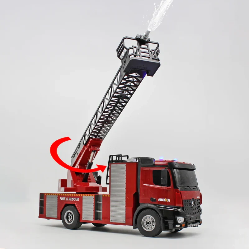 JOKO MEGA RC Hasičské auto so striekajúcou vodou na diaľkové ovládanie 54cm