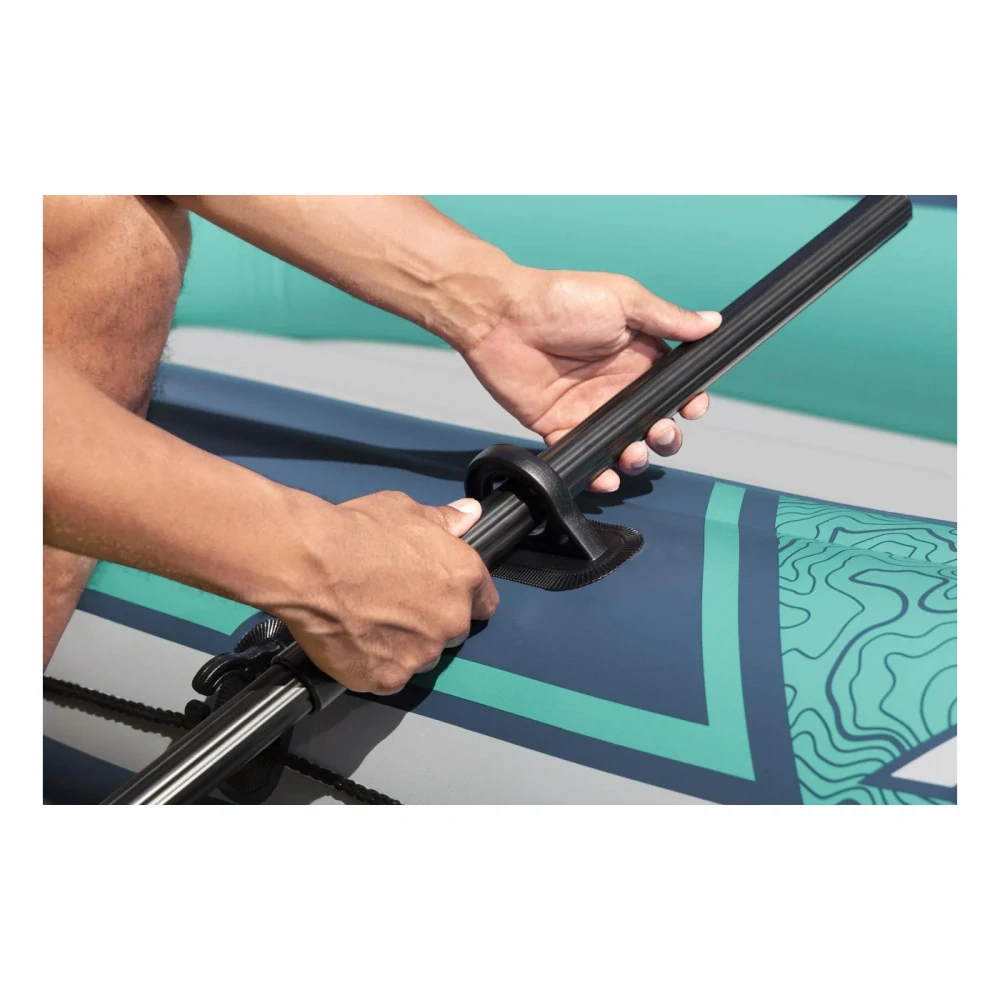 Bestway 61154 Nafukovací Čln TREK X3 294 cm x 137 cm s veslami + pumpa