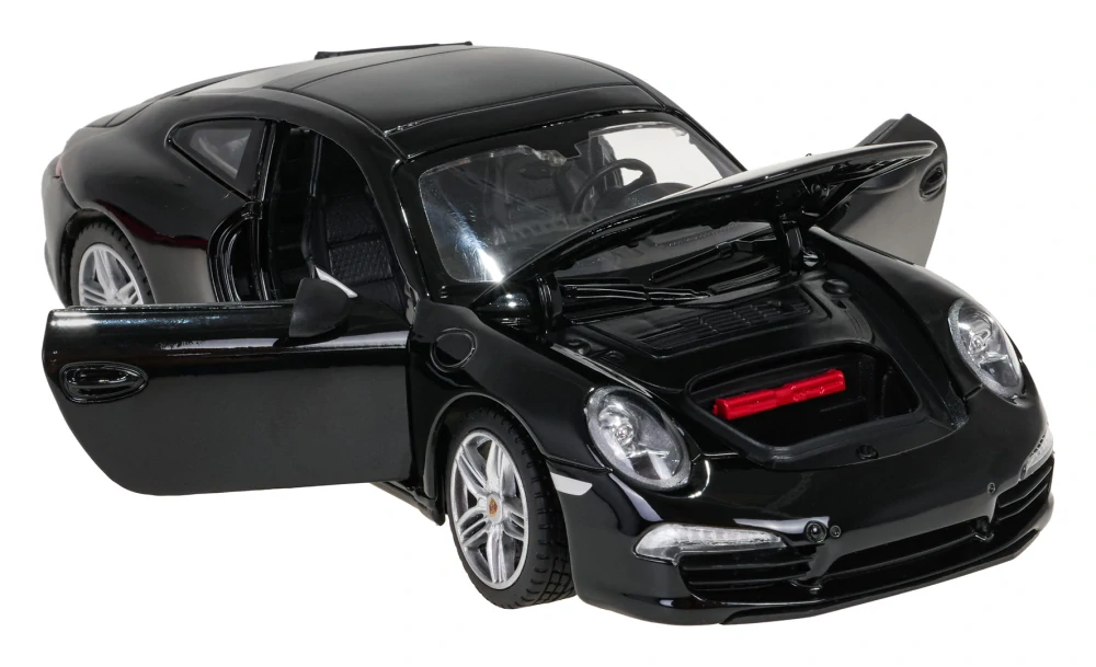 Rastar Kovový Model Auto Porsche 911 1:24, čierne